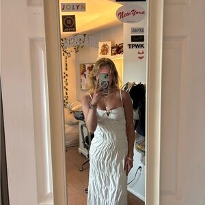 H&M paris White Maxi Dress
